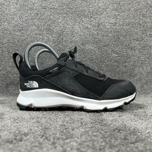 The North Face Hedgehog Hiker II Youth Size 4 Black Hiking Trail Shoes Used